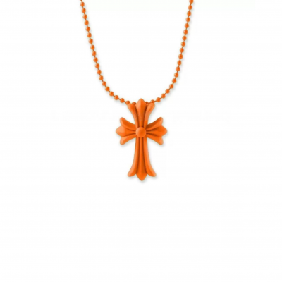 CHROME HEARTS SILICONE CROSS NECKLACE